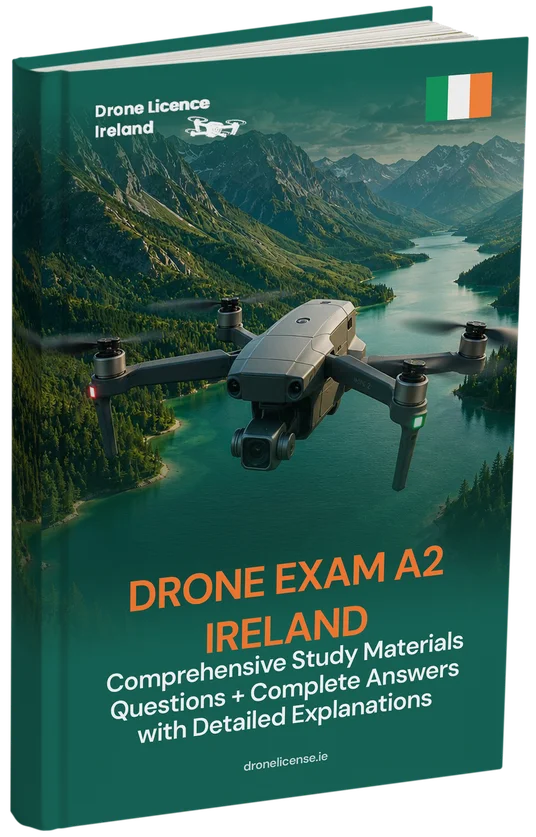 A2 Drone Licence Exam Ireland – Advanced Theory, Extensive Study Materials & 500+ Exam-style Questions & Answers